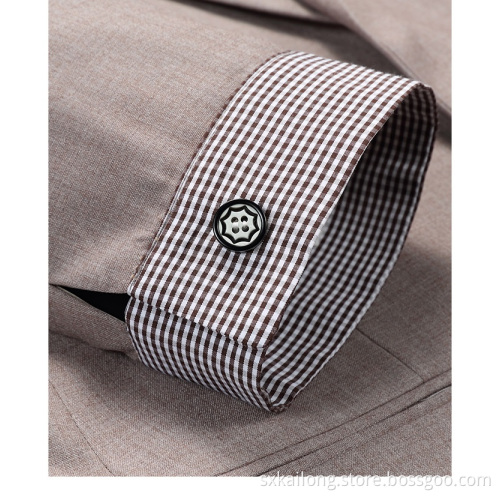 Men's half-sleeves Office Micro Polyester Formal Suits